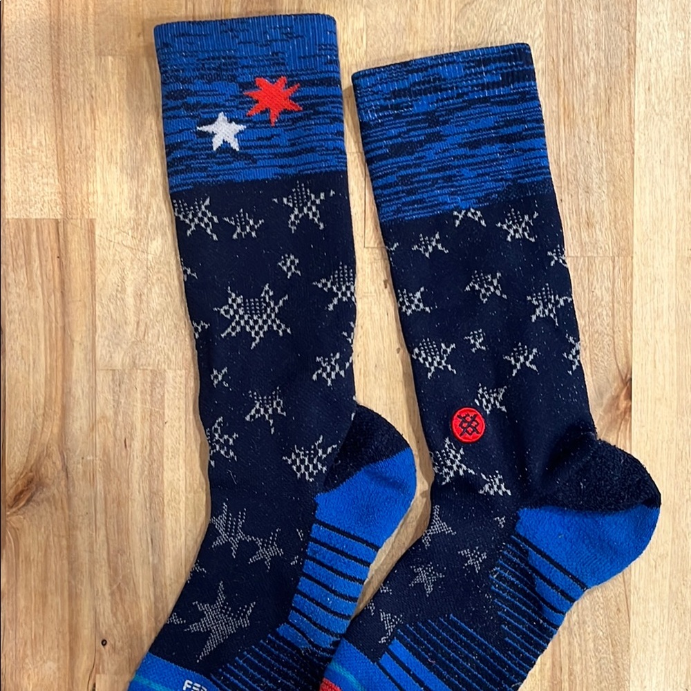 Stance United Casual Socks with Star Pattern